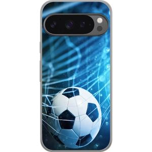 Google Pixel 9 Pro XL Gennemsigtigt Telefoncover Fotboll