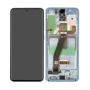 Samsung Galaxy S20 Skjerm med LCD Display - Blå