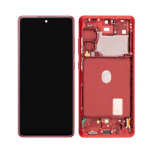 Samsung Galaxy S20 FE LCD Skjerm - Rød