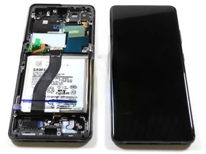 Samsung Galaxy S21 Ultra LCD Display with battery - Black