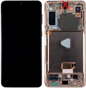 Samsung Galaxy S21 Plus 5G LCD Skærm - Violet