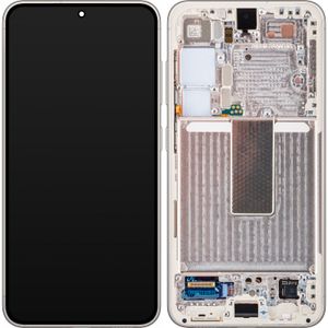 Samsung Galaxy S23 Display with Battery Original- Cream