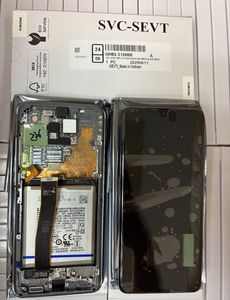 Samsung Galaxy S20 Ultra Display with Front Camera and Battery - Grey (SM-G988F)