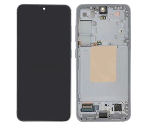 Samsung Galaxy S24 Alkuperäinen näyttö esiasennetulla kehyksellä - Sininen