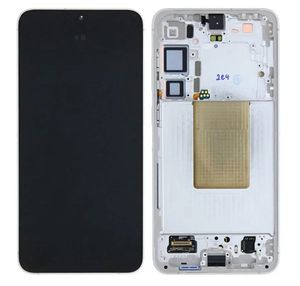 Samsung Galaxy S24+ LCD-skärm med ram - Grön