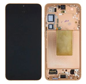 Samsung Galaxy S24+ Alkuperäinen näyttö esiasennetulla kehyksellä - Orange