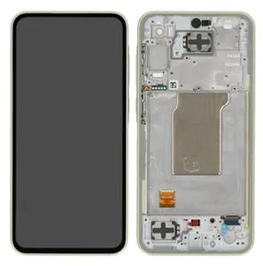Samsung Galaxy A35 Alkuperäinen näyttö esiasennetulla kehyksellä - Keltainen