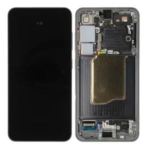 Samsung Galaxy S25 Alkuperäinen näyttö esiasennetulla kehyksellä - Blue Black