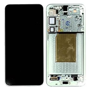 Samsung Galaxy S25+ Alkuperäinen näyttö esiasennetulla kehyksellä - Minttu