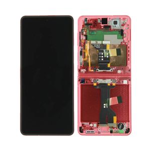Samsung Galaxy Z Flip7 LCD-skärm Inre Original - Coral red