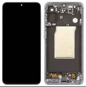 Samsung Galaxy A57 Alkuperäinen näyttö esiasennetulla kehyksellä - Harmaa