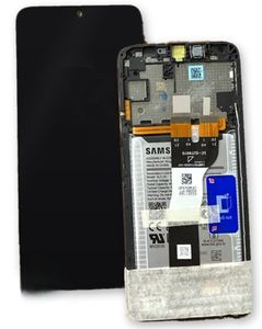 Samsung Galaxy A05s Skärm med batteri och laddkontakt