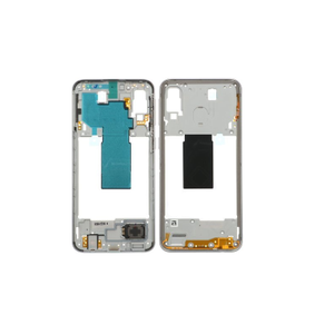 Hvid Samsung Galaxy A40 mellemramme