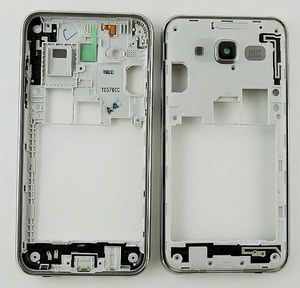 Samsung J5 - Midtramme - hvit / gull - Original