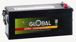 Global EFB+ SHD Startbatteri 12V 190Ah 1100CCA 513x222x221mm
