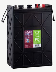 Global 6V 420Ah L16H Semi-Traktionsbatteri 296x176x425mm