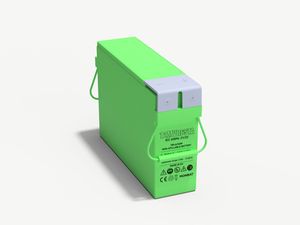 Monbat 12MVR65TA AGM Reservkraftsbatteri 12V 65Ah 395x105x255mm