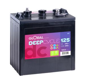 Global 6V 240Ah L-125 TRAKTION 260x180x280