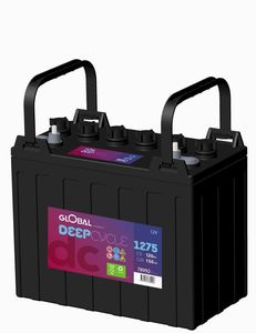 Global 12V 150Ah L-1275 Traktionsbatteri 328x180x280mm