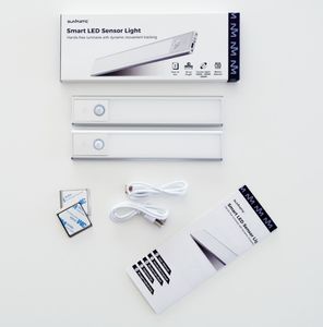 Sunmatic Sensorlampa LED 20cm 2-pack - för skåp & garderob - Rörelsesensor