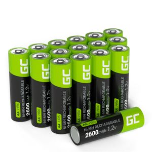 Green Cell 4x AA HR6 2600mAh batteri