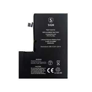 iPhone 12 Pro Max høykapasitetsbatteri - 4240mAh