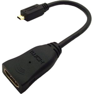 ACCELL HDMI-adapter, micro HDMI till HD, svart