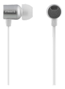 STREETZ In-ear Headphones - Silver
