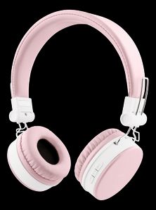 Streetz kokoontaitettavat Bluetooth-kuulokkeet korvalle - pinkki