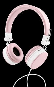 Streetz-kuulokkeet mikrofonilla ja kaukosäätimellä - pinkki