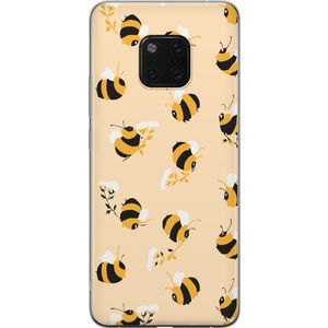 Huawei Mate 20 Pro Transparent Mobilskal Humlor