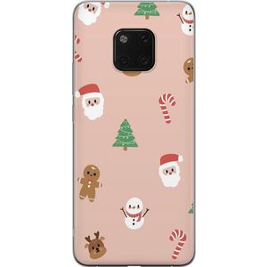 Huawei Mate 20 Pro Transparent Mobilskal Klassisk Julfest