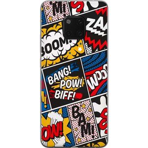 Huawei Mate 20 Pro Gjennomsiktig Telefondeksel Tecknat Boom!