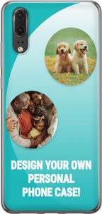 Design ditt eget Huawei P20 Gjennomsiktig deksel
