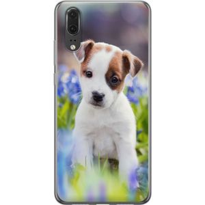 Huawei P20 Läpinäkyvä Puhelinkotelo Hundvalp