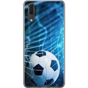 Huawei P20 Läpinäkyvä Puhelinkotelo Fotboll