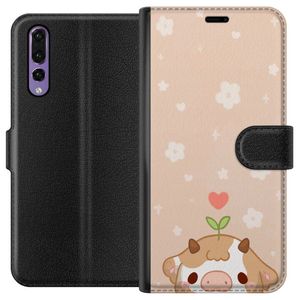 Huawei P20 Pro Svart Plånboksfodral Gullunge