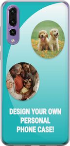 Designa ditt eget Huawei P20 Pro Genomskinligt Skal