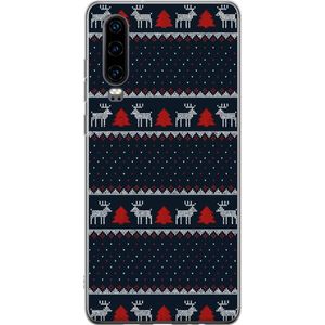 Huawei P30 Transparent Mobilskal Tomtens Team