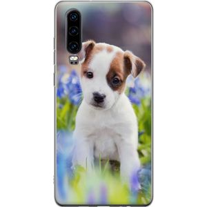 Huawei P30 Läpinäkyvä Puhelinkotelo Hundvalp