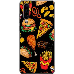 Huawei P30 Transparent Mobilskal Skärpmat