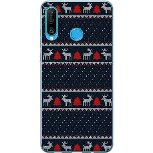 Huawei P30 lite Transparent Mobilskal Tomtens Team