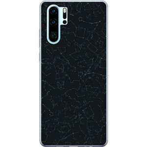 Huawei P30 Pro Läpinäkyvä Puhelinkotelo Himlakroppar