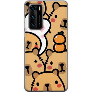 Huawei P40 Läpinäkyvä Puhelinkotelo Kapivara