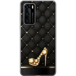 Huawei P40 Läpinäkyvä Puhelinkotelo Lyxig Sko