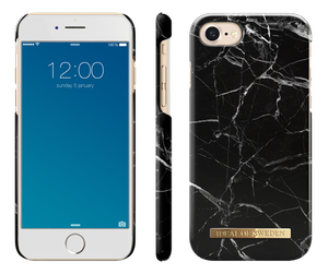 iDeal of Sweden iPhone 6/6S/7/8 - Black Marble
