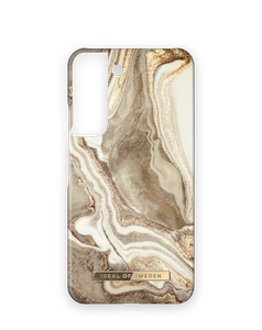 iDeal Fashion Case for Samsung Galaxy S22 - Golden Sand Marble