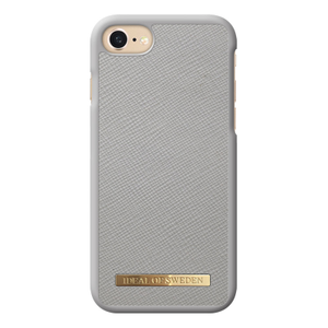iDeal Fashion Case Saffiano for iPhone 6-6S-7-8 - Grey