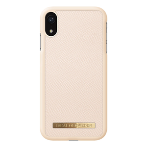 iDeal Fashion Saffiano iPhone XR kuori - Beige