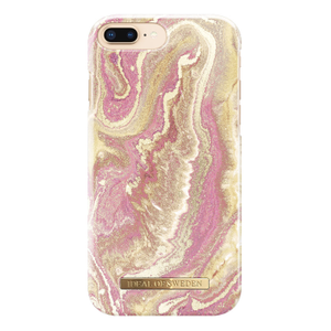 IPhone 6-6S-7-8 Plus- Golden Blush Marble kuori iDeal of Sweden -tuotemerkiltä